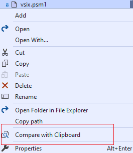 CompareSelectedFileWithClipboard.png